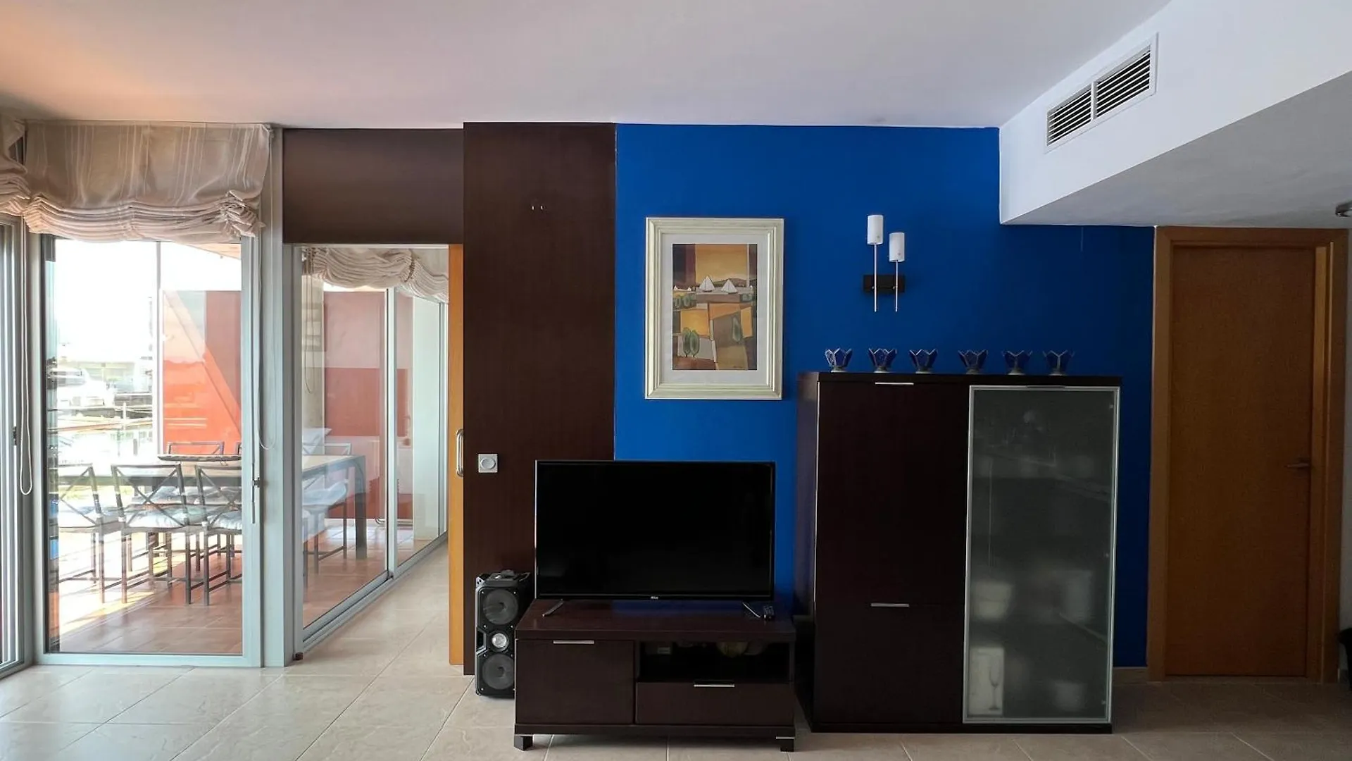 Blau Apartamento Frente A Los Canales Y Las Puestas De Sol De Roses Espanha